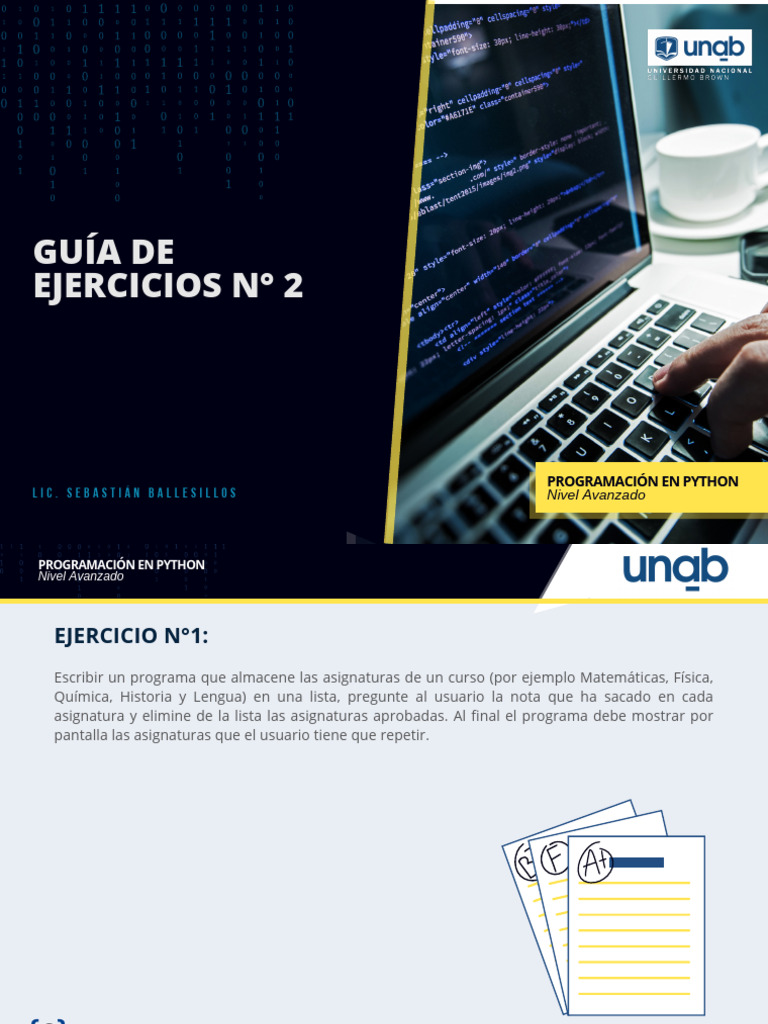 Ejercicios Avanzados de Python | PDF