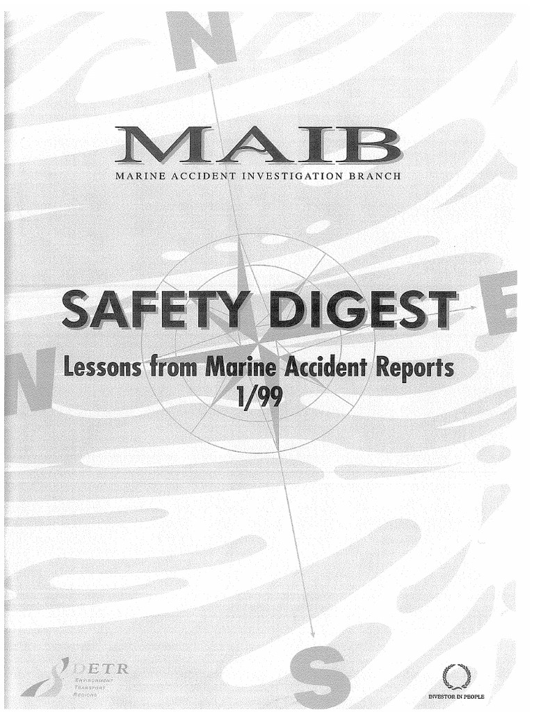 1999 SD1 MAIBSafetyDigest | PDF