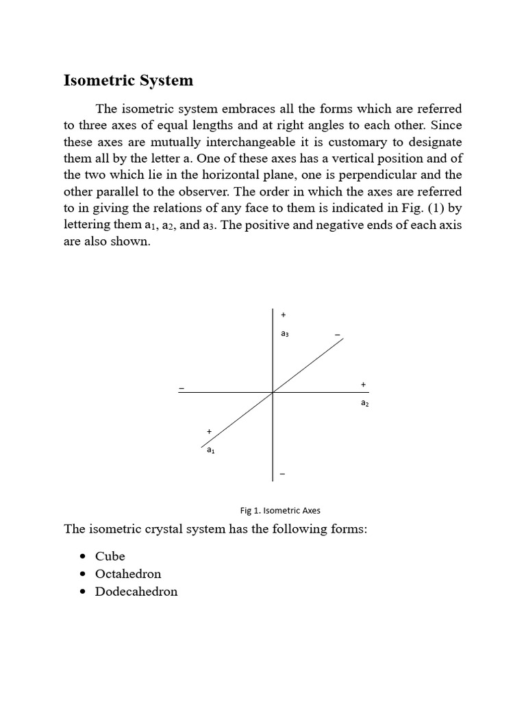 Isometric Systen 787cfc40 d930 403f 930f A8abce0e499b | PDF | Crystal ...