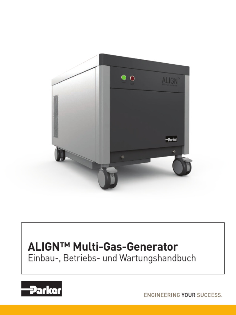 IOM PKR Align-Multi-Gas-Generator 032020 de | PDF