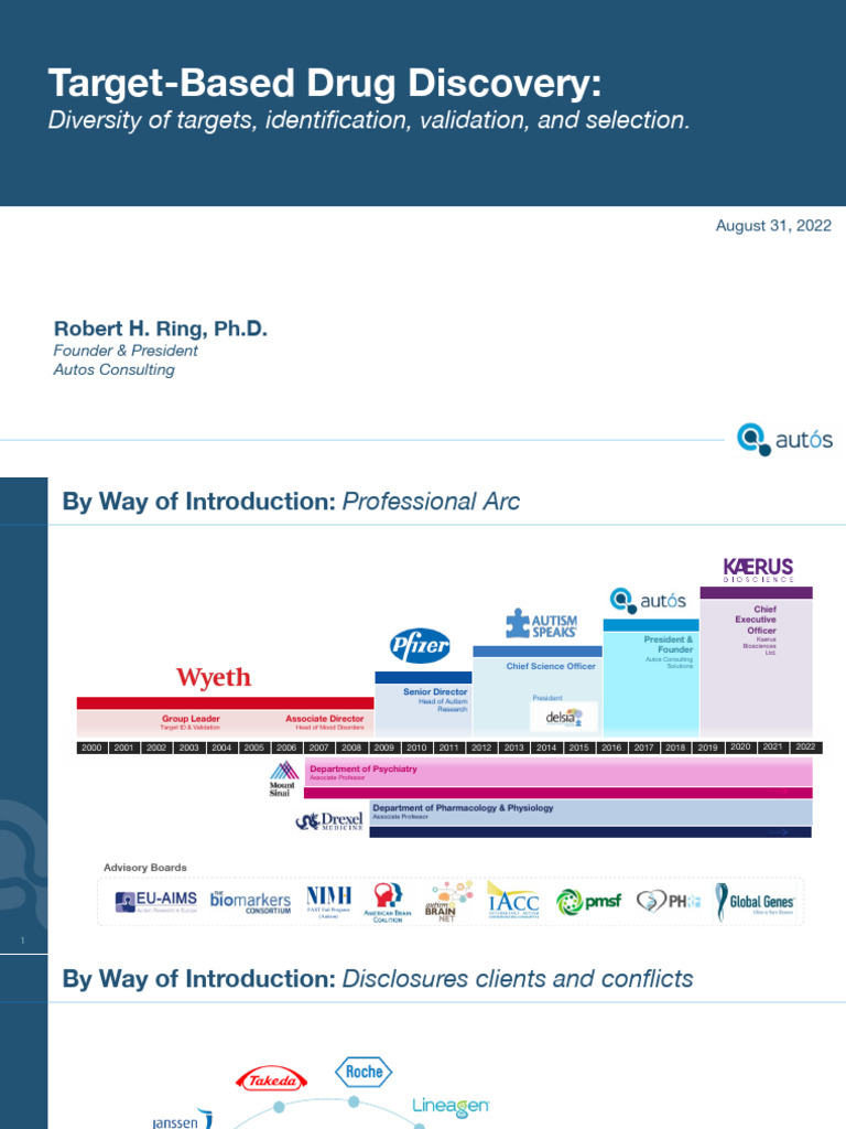 Week 3 - Targeted Based Drug Discovery | PDF | Cell Potency ...