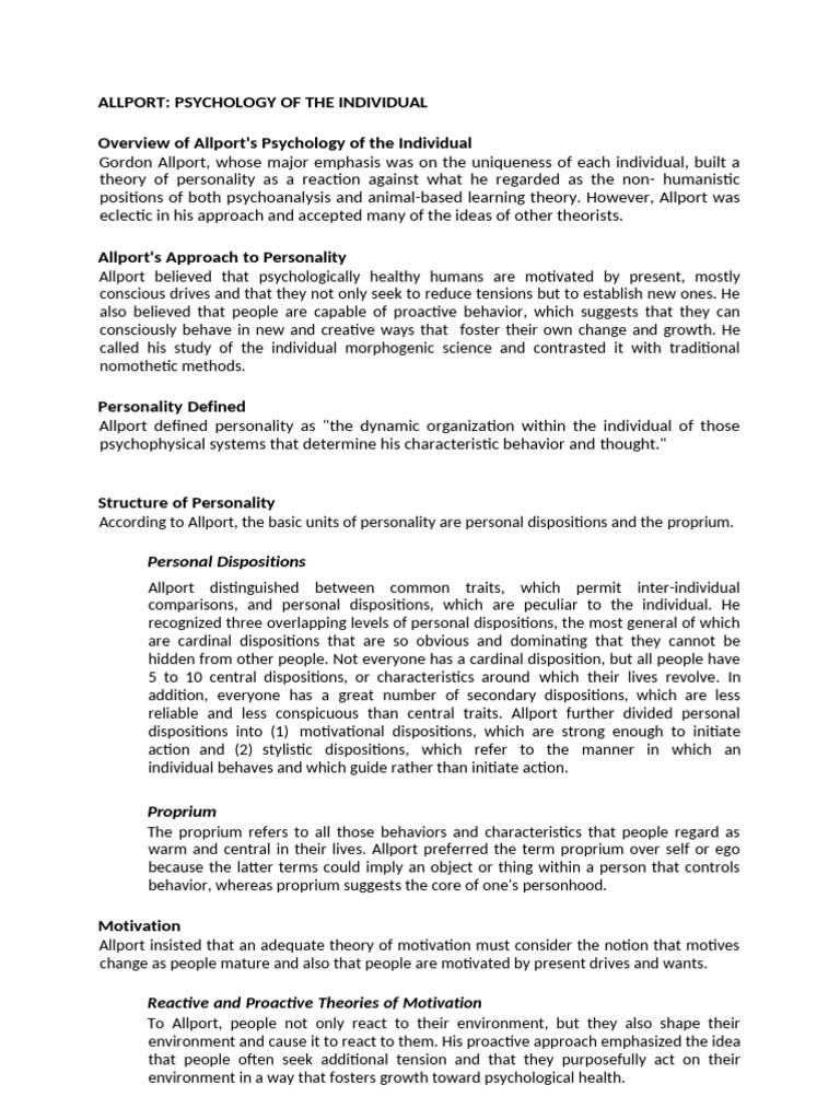 TOP Chap | PDF | Extraversion And Introversion | Motivation