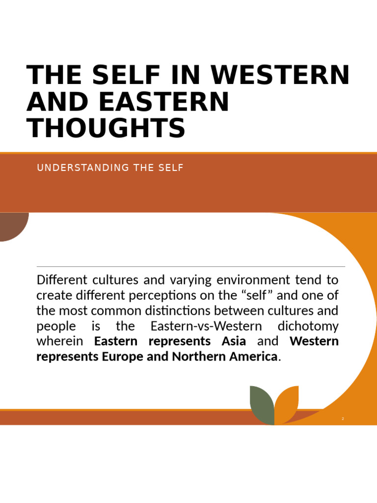 L4 The Self in Western and Eastern Thoughts | PDF | Tao | Confucianism