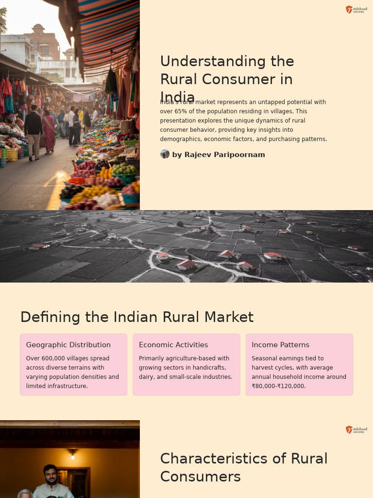 Insights on India's Rural Consumers | PDF | Consumer Behaviour ...