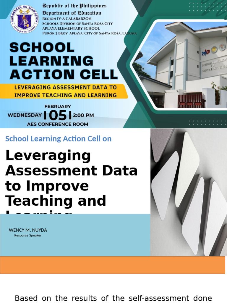 Using Assessment Data to Enhance Learning | PDF | Educational ...