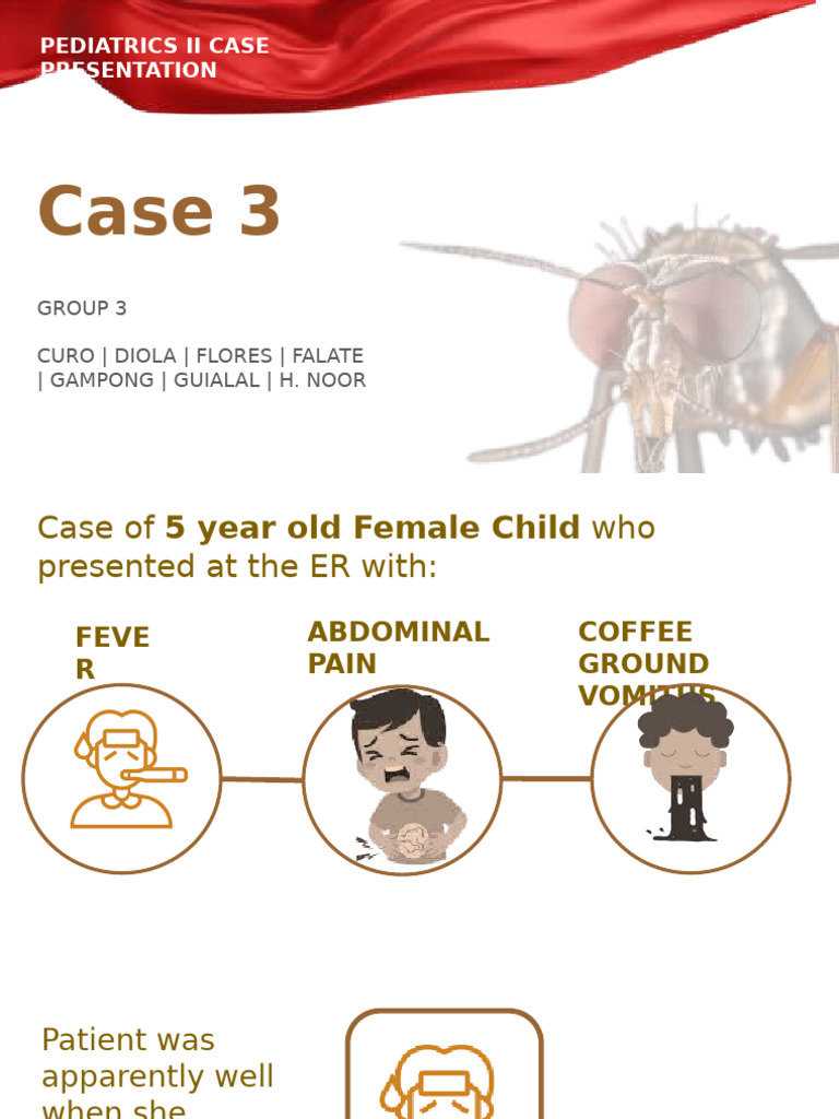 Dengue Hemorrhagic Fever Case Study | PDF | Body Fluids | Medicine