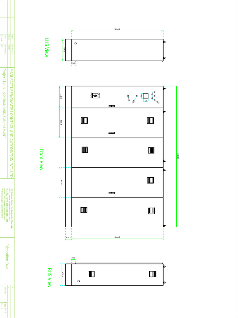 Control Panel Design for HN3 Plant | PDF