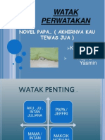 Tajuk Novel: PAPA(Akhirnya Kau Tewas Jua!) Pengarang Tajuk Novel: PAPA(Akhirnya Kau Tewas Jua!) Pengarang