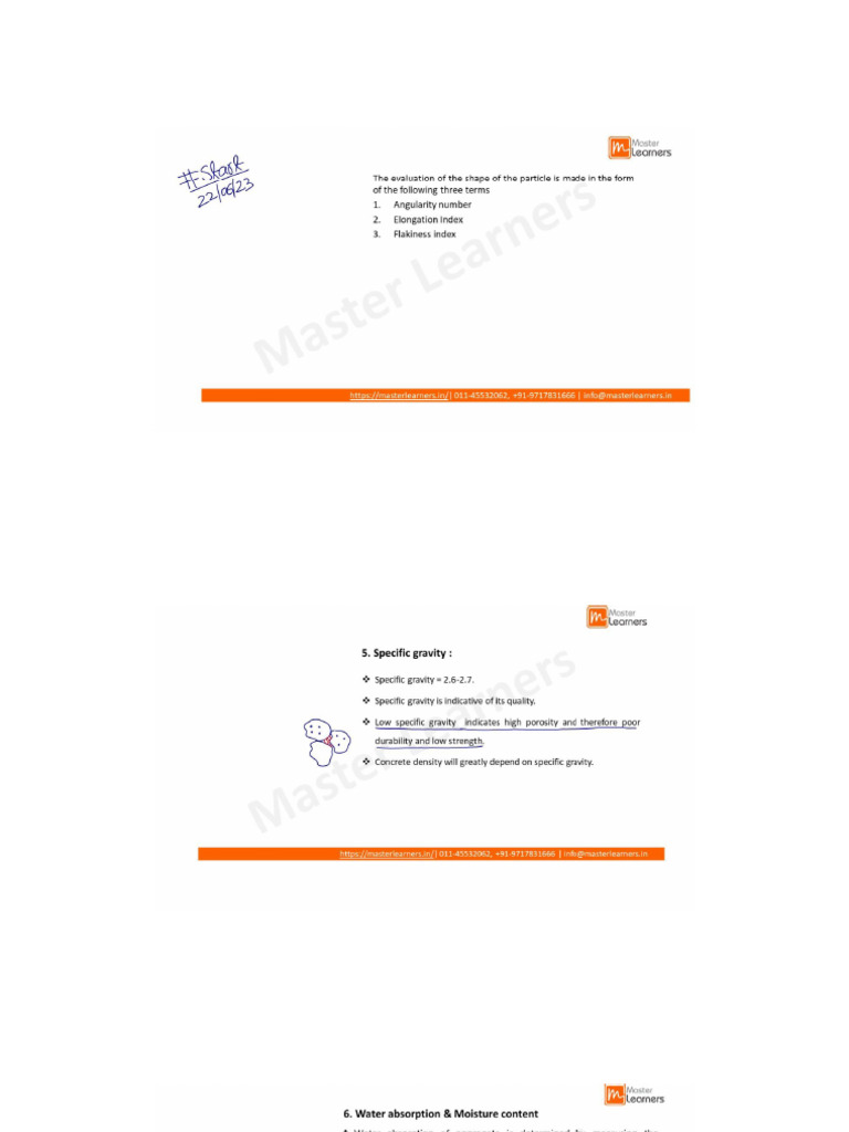 Concrete Day 10 Concrete Lec 3 Note | PDF