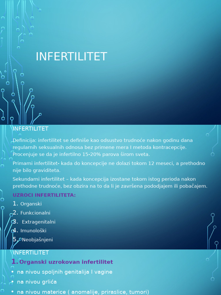 Infertilitet | PDF