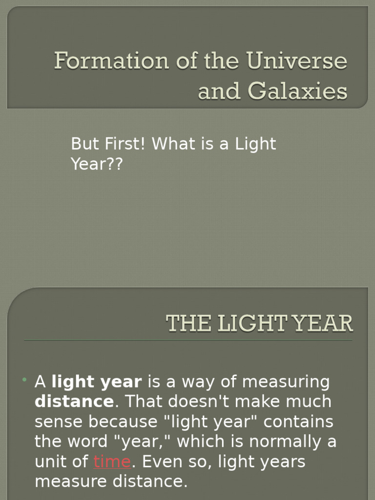 Formation of The Universe | PDF | Galaxy | Astrophysics