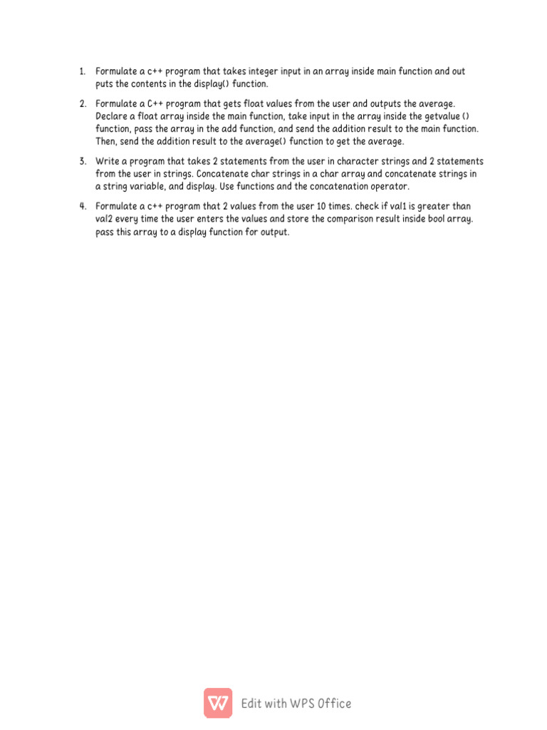 Array To Function | PDF