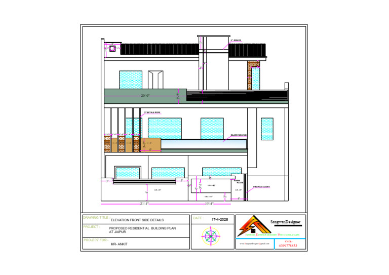 Elevation Front Side Details | PDF