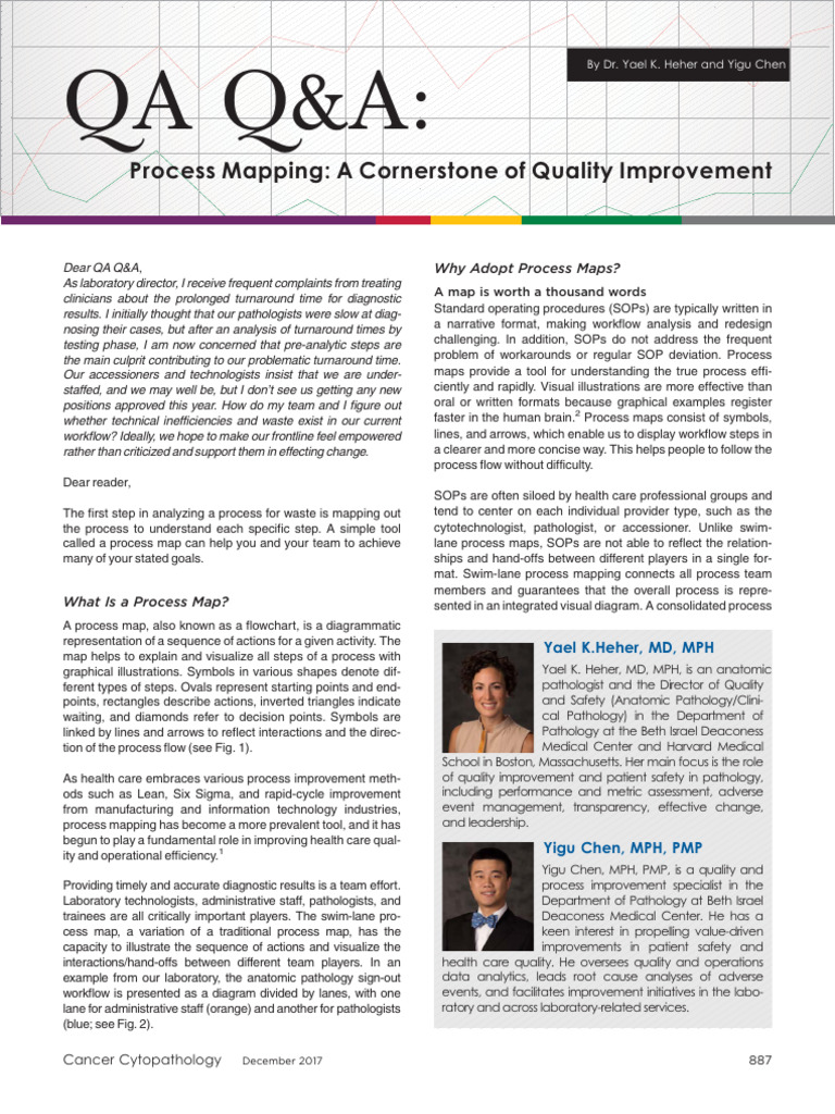 Process Mapping for Quality Improvement | PDF | Pathology | Brainstorming