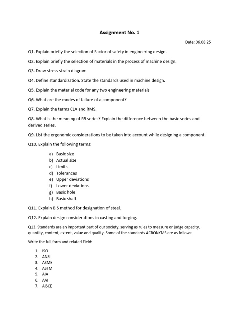 Engineering Design and Material Selection Guide | PDF