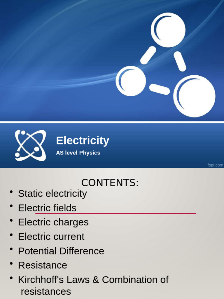 Understanding Electricity Concepts | PDF | Electrical Resistivity And ...