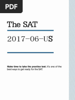 SAT Practice Test 4 Answer Key | PDF | Sat | Qualifications