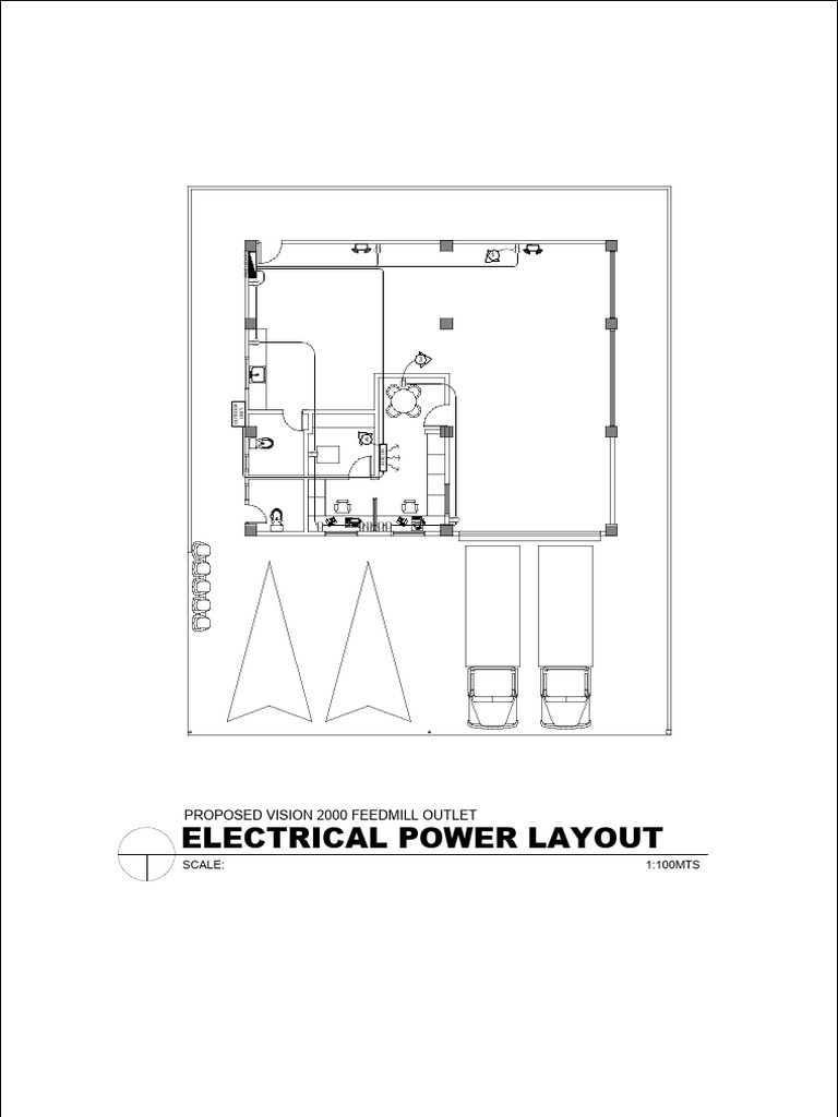 Electrical Power Layout for Feedmill | PDF