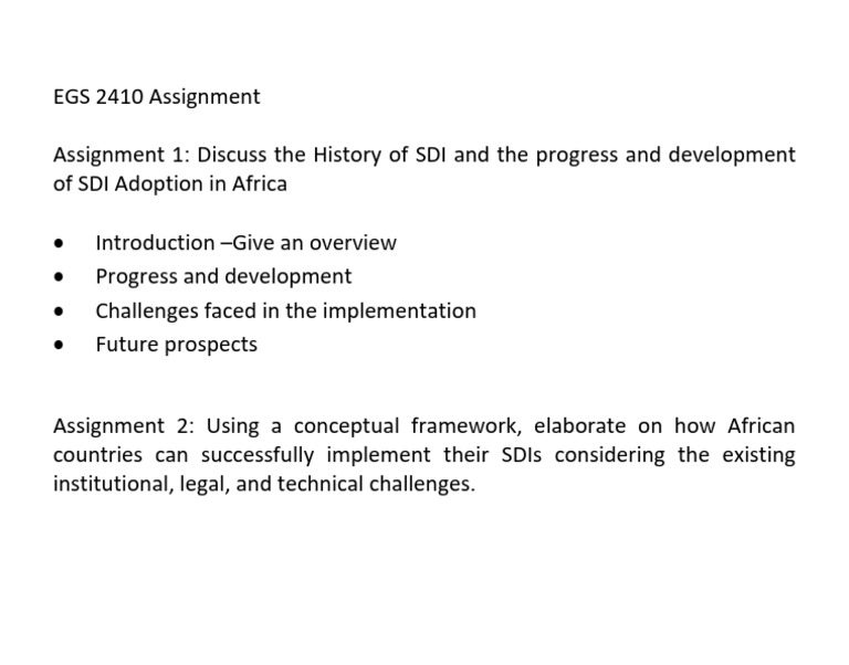EGS 2410 Assignment | PDF