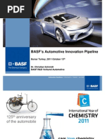 BASF-Automotive Innovation Pipeline