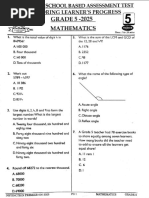 Grade 5 Term 2 CBC Exam Papers | PDF