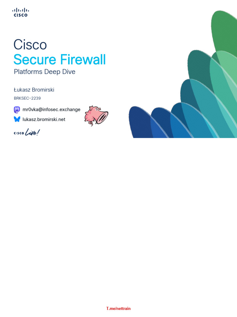 Cisco Secure Firewall Platform Overview | PDF | Network Interface ...