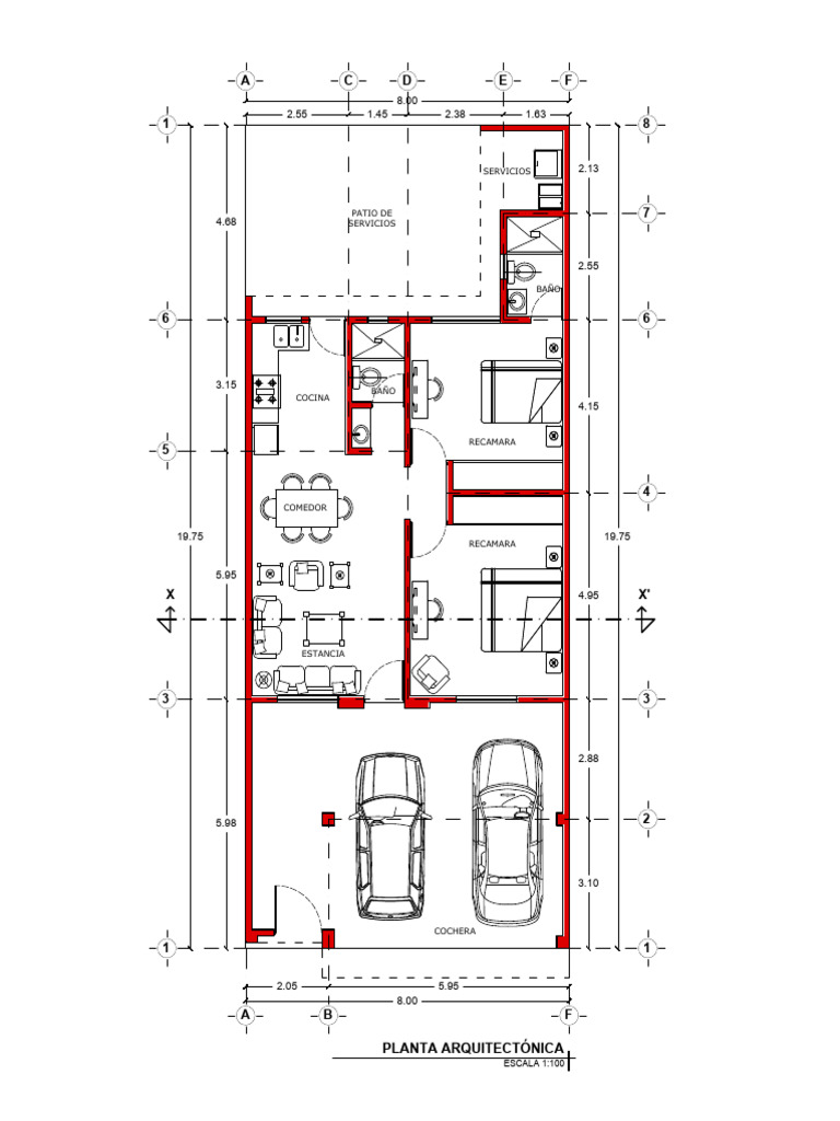 Planta Arq 502-Carta | PDF