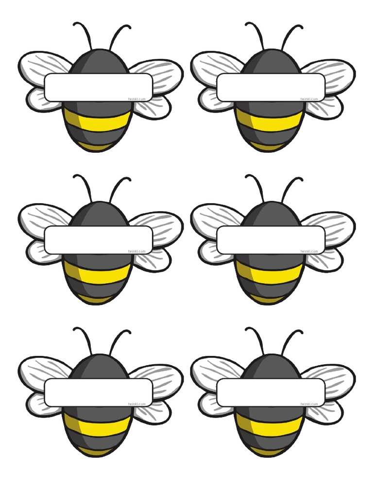 Bee Name Labels | PDF