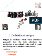 Antigen Antibodies