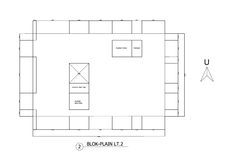 Kamar Tamu dan Ruang Meeting Layout | PDF