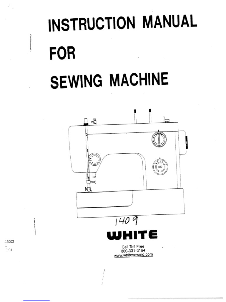 Sewing Machine Instruction Manual | PDF | Sewing Machine | Textile Arts