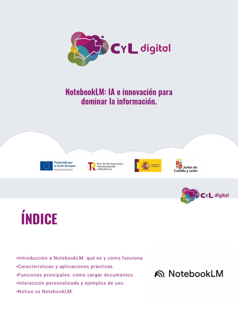 NotebookLM: IA para gestionar información | PDF | Inteligencia ...
