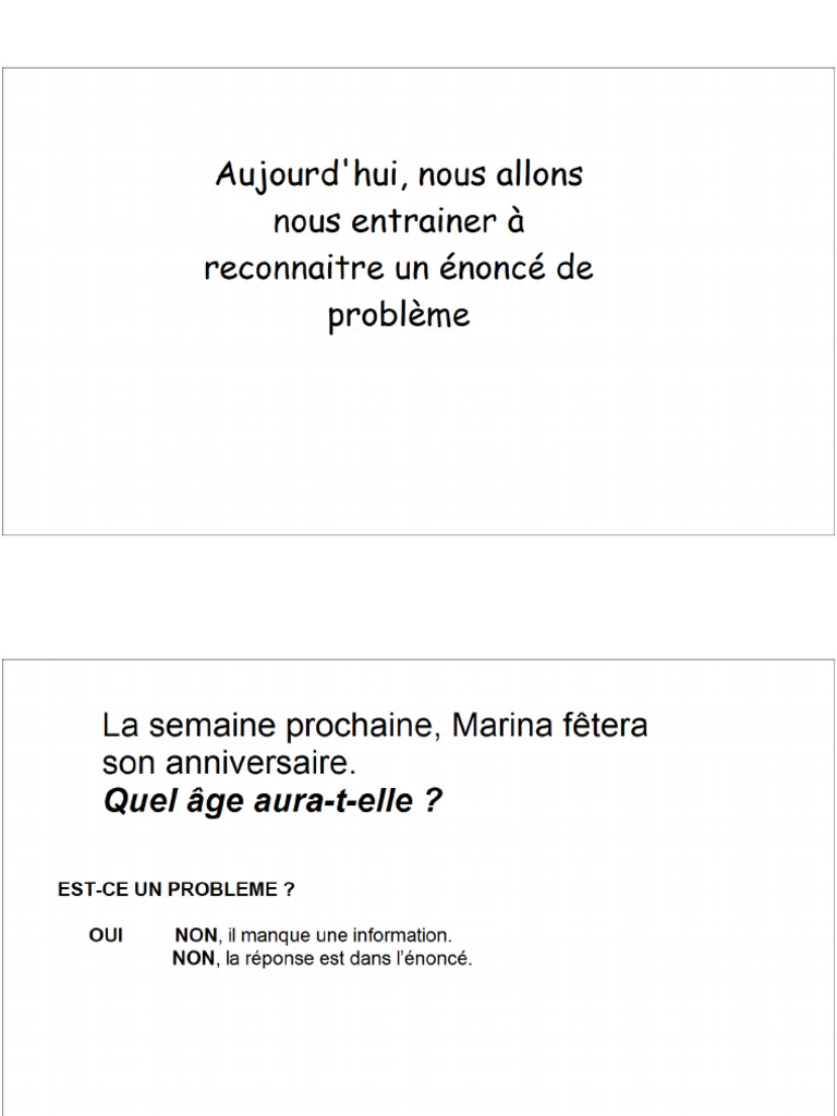 Reconnaître un énoncé : Guide complet | PDF