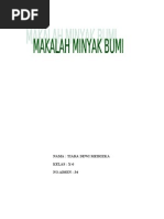 Download MAKALAH MINYAK BUMI by Mas Yoyok SN90957007 doc pdf