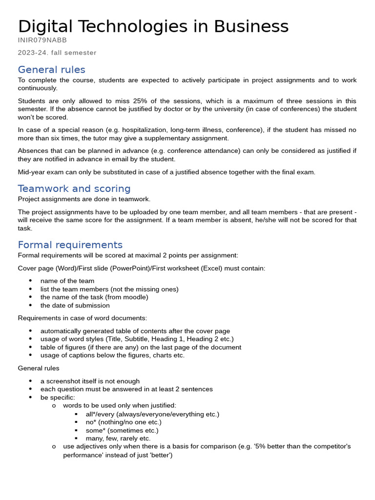 Digital Technologies Course Guidelines | PDF