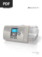 ResMed AirCurve 11 Clinical Guide | PDF | Humidity | Apnea