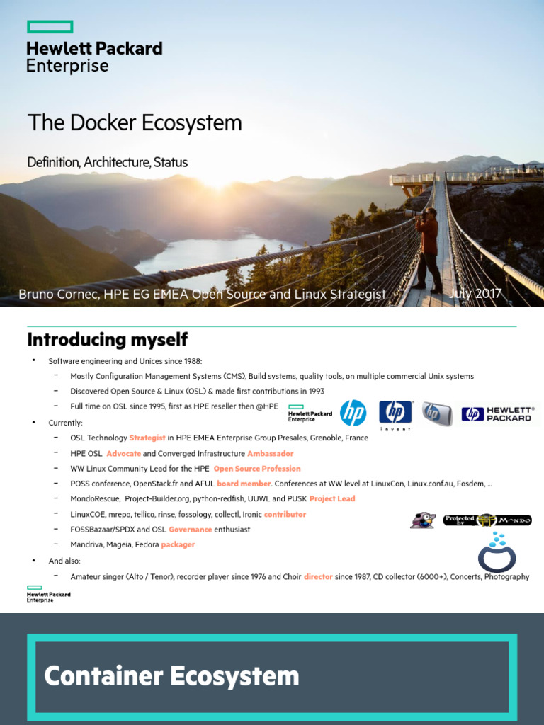 Docker Ecosystem Overview and Insights | PDF | System Software | Computing
