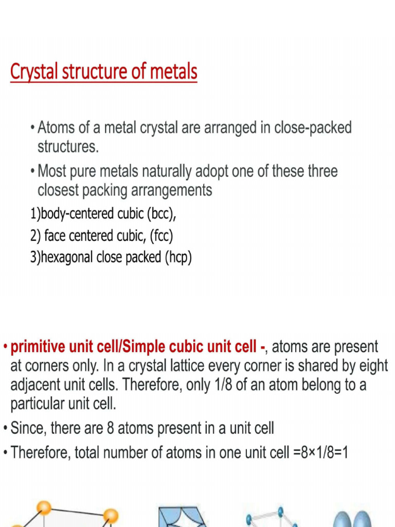 Crystal Structure | PDF
