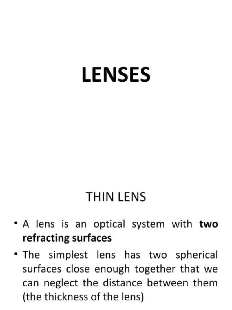 7 Lenses | PDF