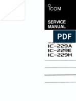 Icom IC-229 Service Manual