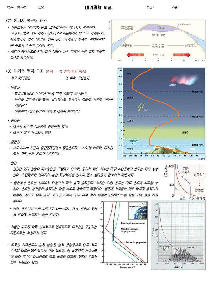3 03 대기과학서론3 | PDF