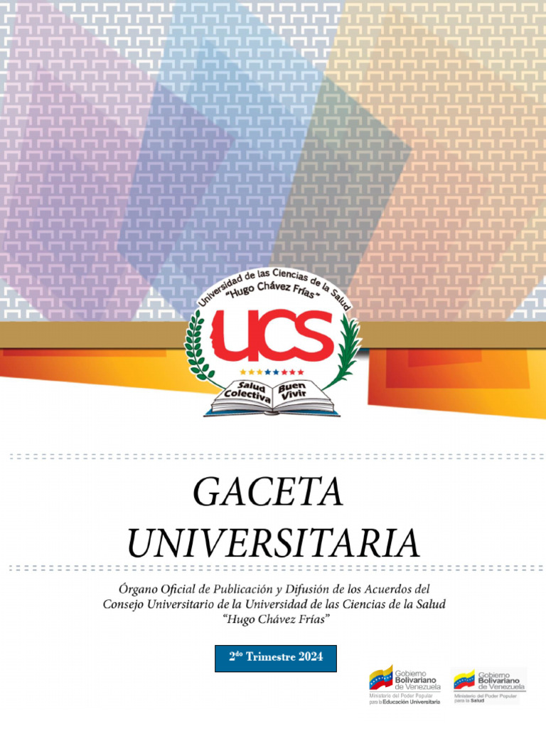 Consejo Universitario UCS - Actas 2024 | PDF | Terapia física | Cuidado ...