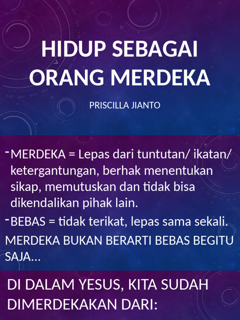 Hidup SBG Org Merdeka | PDF