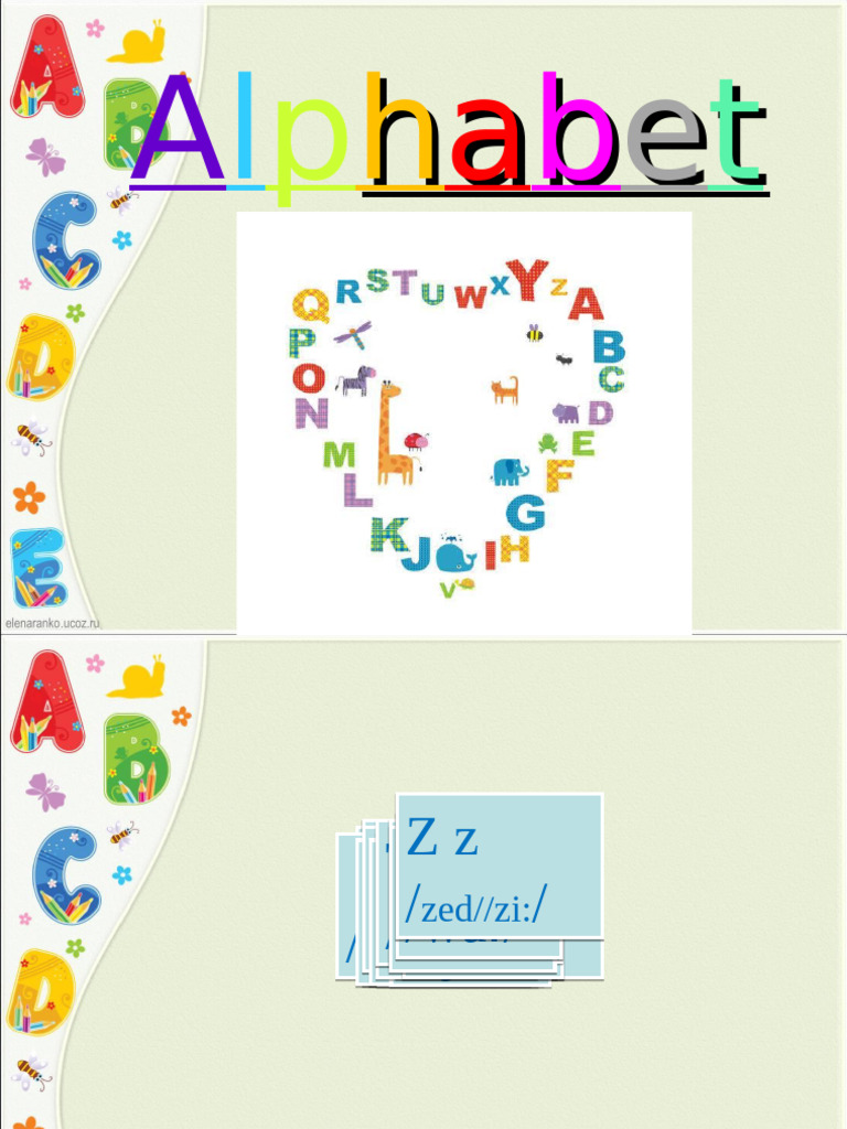 Alphabet | PDF