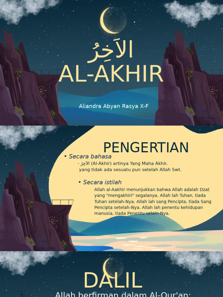 Al Akhir Aliandra XF_20250122_125030_0000 | PDF