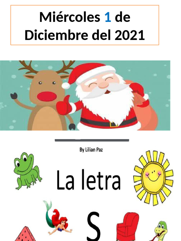 Clase Letra S 3 | PDF