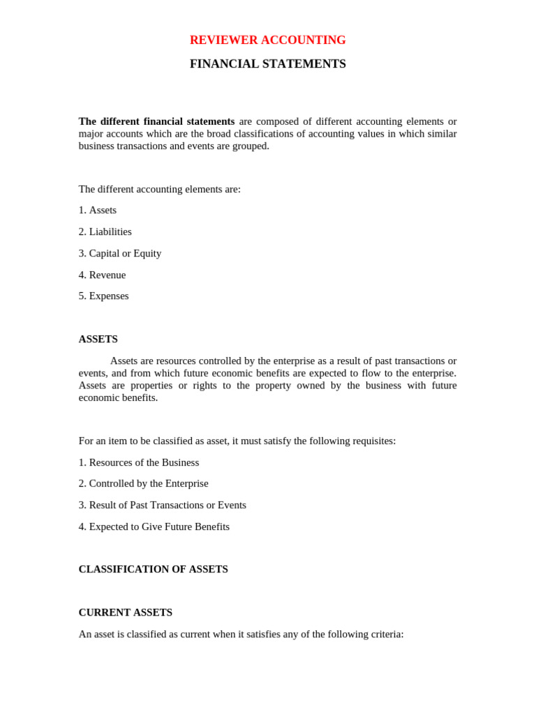 Understanding Financial Statements Basics | PDF | Income | Expense