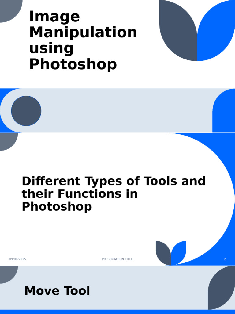 Photoshop Image Manipulation Tools Guide | PDF | Adobe Photoshop ...
