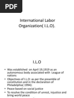 International Labor Organization( I
