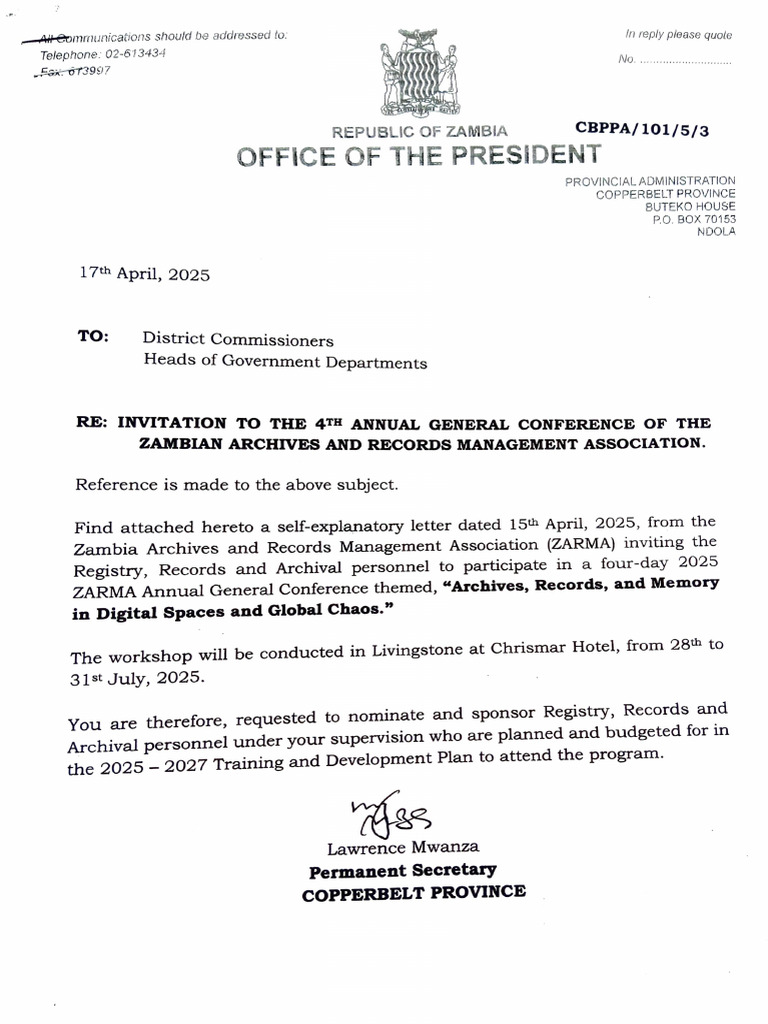 ZARMA Authority | PDF